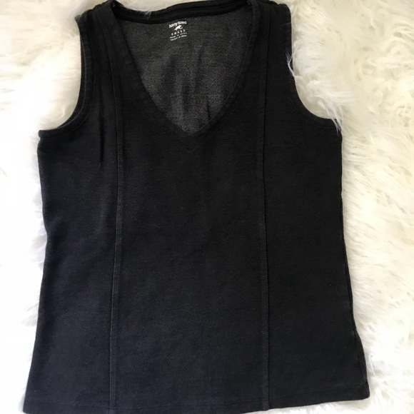 Horny Toad Tops - Horny Toad v neck sleeveless tank top dark grey